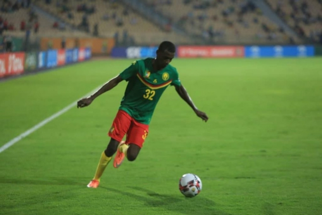 HASSANA ABBO  RIGHT BACK CAMEROON NATIONAL TEAM  21 YEARS OLD